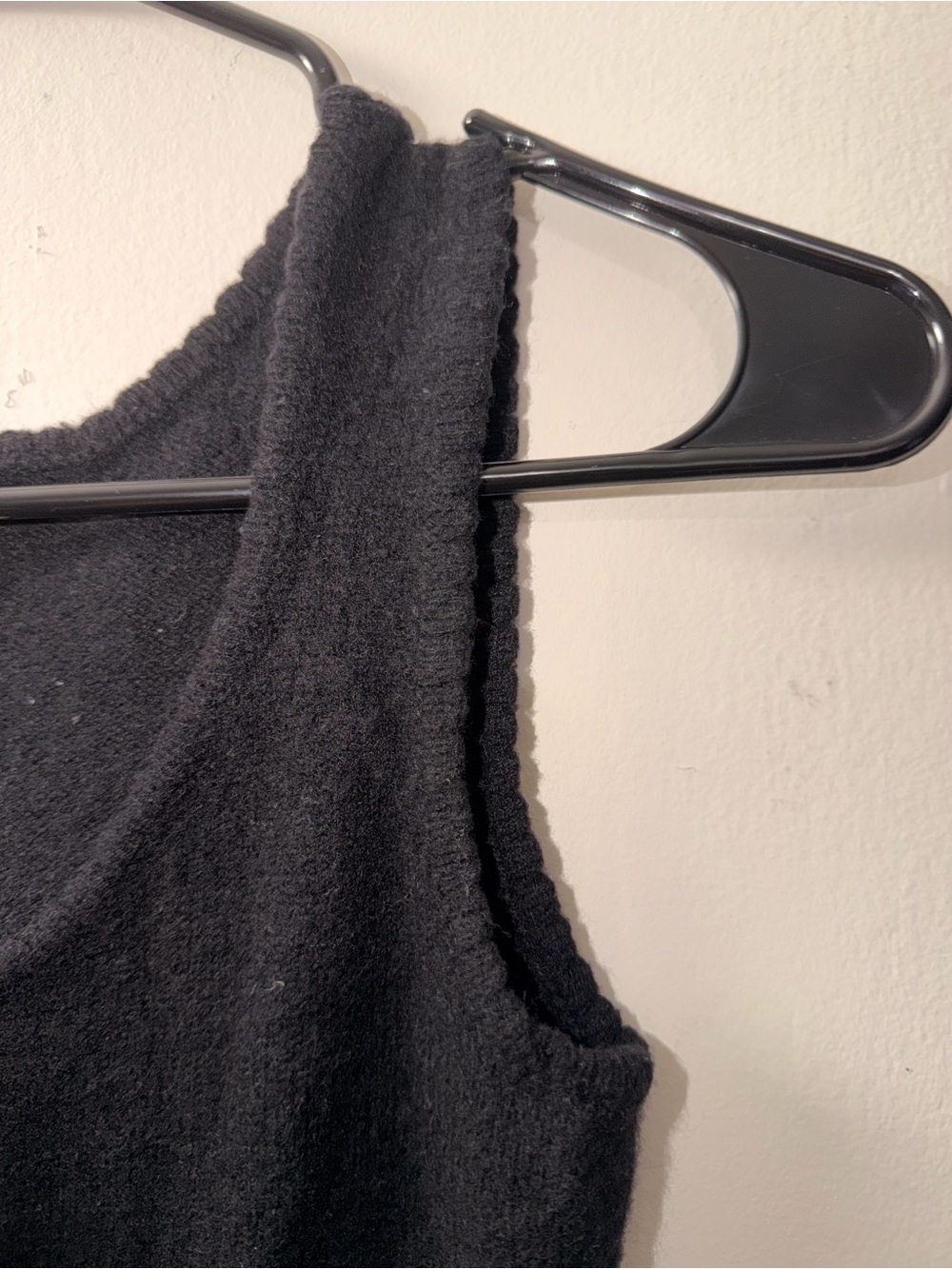 Black Ruffle-Trim Tank Top - Picture 4 of 4